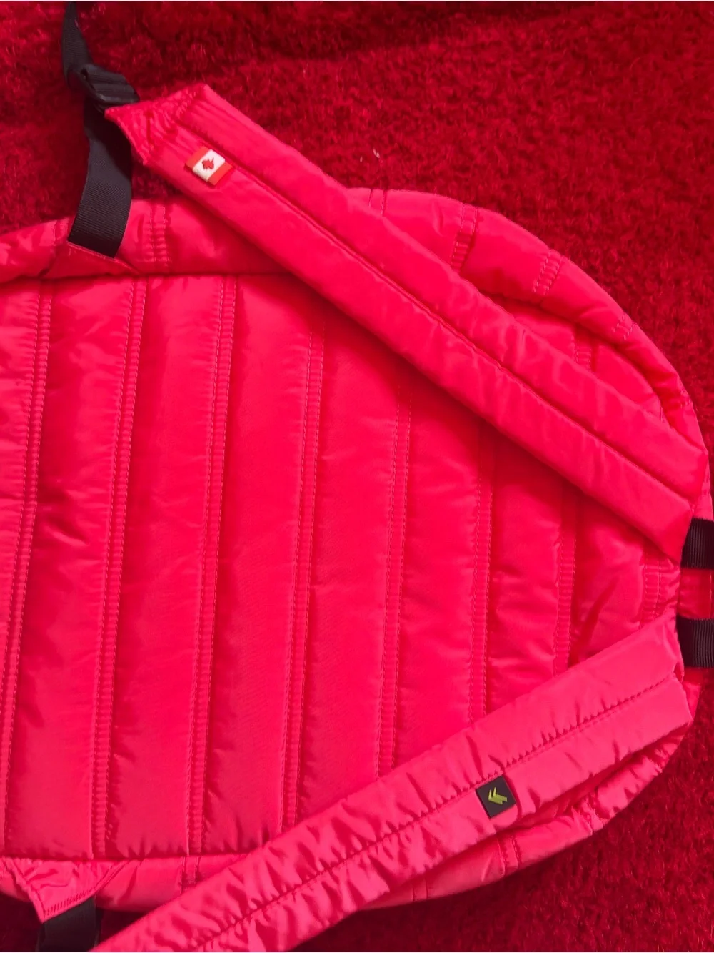 bubba Quilted Hot Pink Backpack